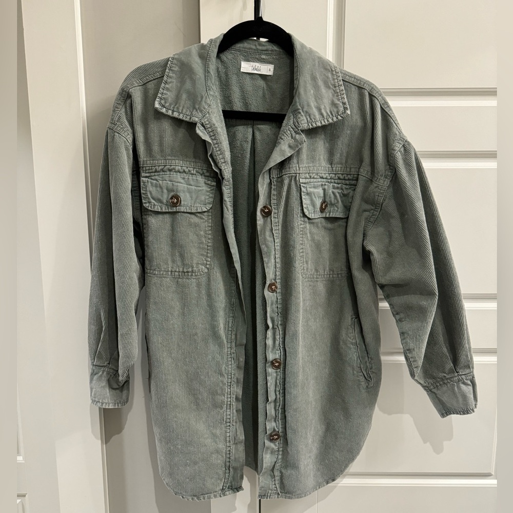 Shacket by Shop Talulah in Sage Soze small